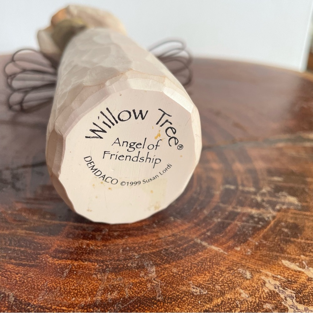 Willow Tree figurine Angel Friendship Lordi Demdaco puppy yellow lab - Picture 10 of 10